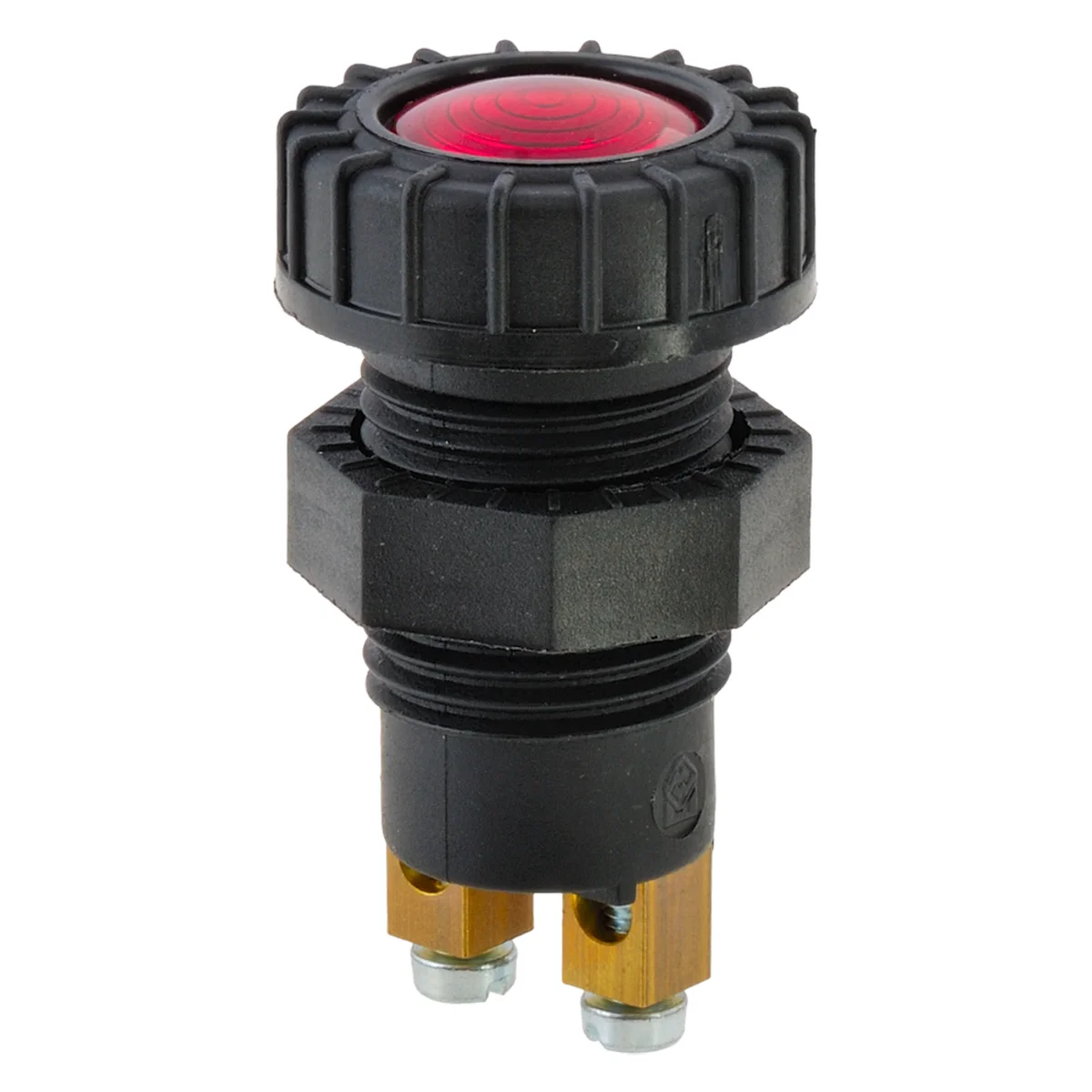 Kontrollampa Röd, Sockel BA 9s