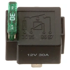 Minirelä 12V-30A, med säkring