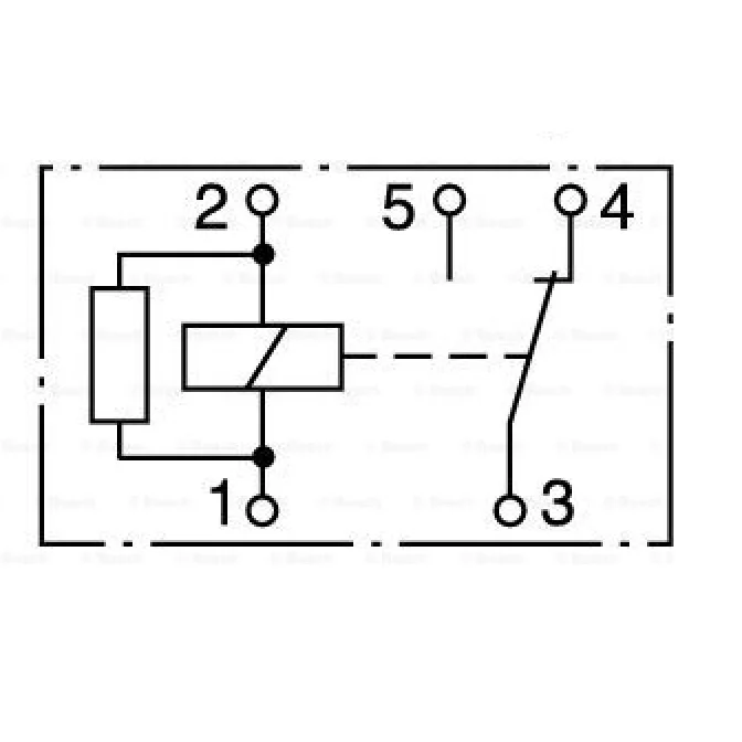 Microrelä 12V-15/25A