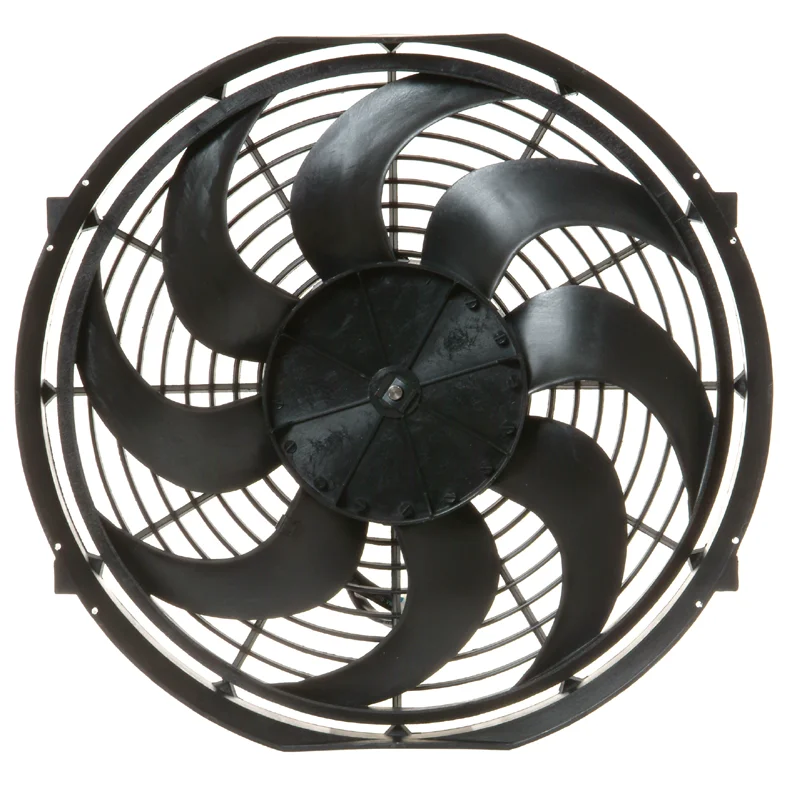 Fläktmotor platt 12V, UD-36cm