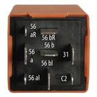 Ljusrelä Saab 900/9000, 8 term