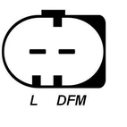 VW Generator 12V-180A, frg.6gr