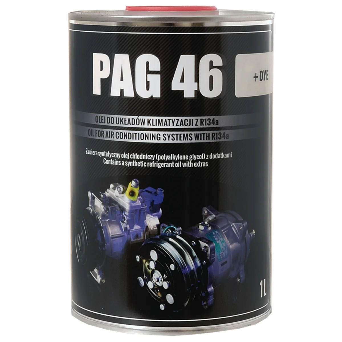 PAG 46,A/C Olja1.0L +UV färg