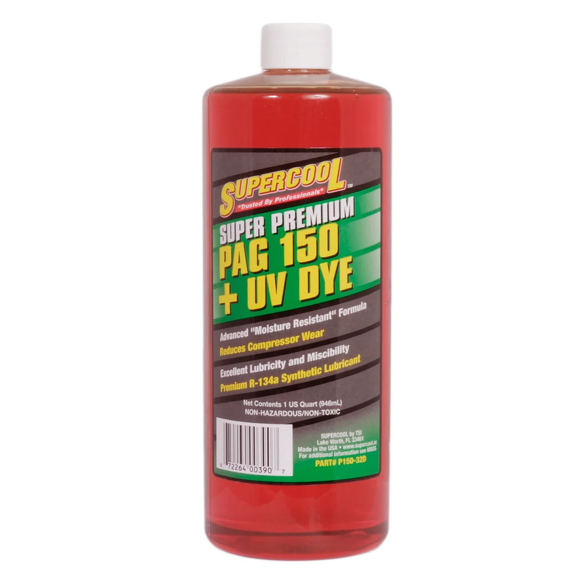 PAG 150,A/C Olja 1.0L +UV färg